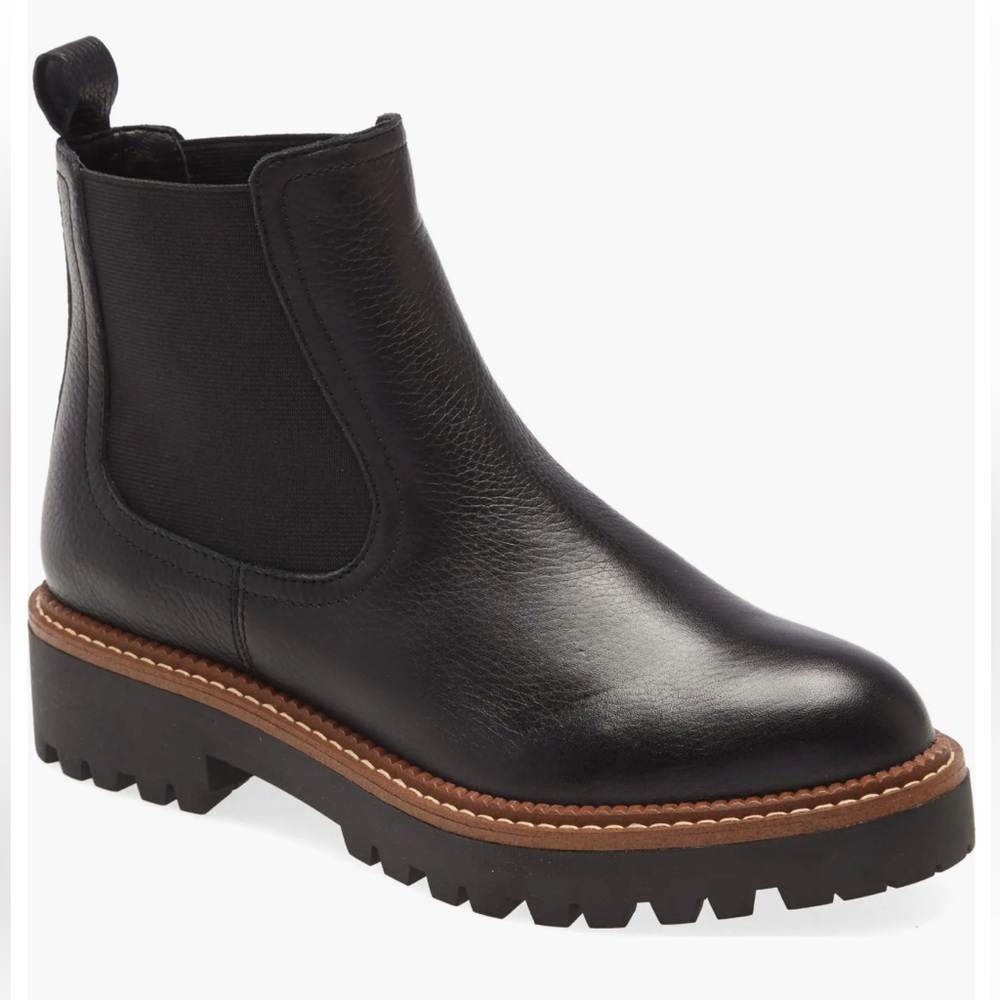 Caslon | Miller Water Resistant Lug Chelsea Boot